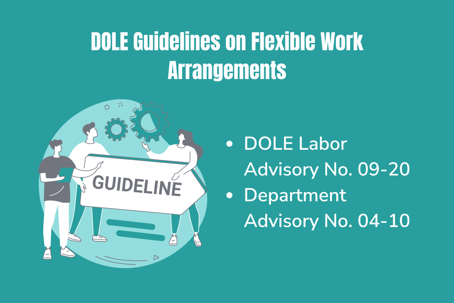 DOLE Guidelines For Flexible Work Arrangements | Eezi